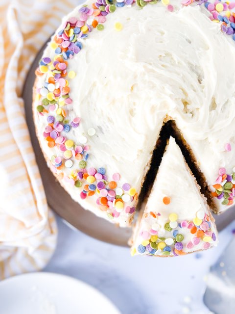 Gluten Free Funfetti Cake