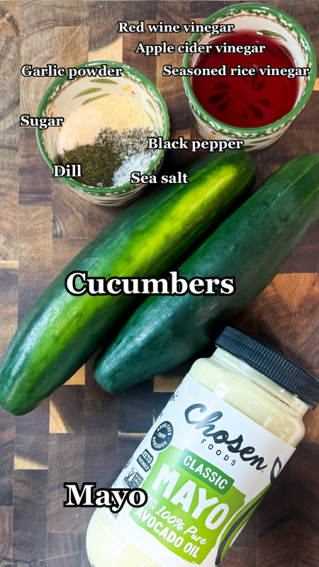 easy cucumber salad