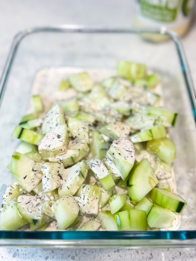Easy cucumber salad